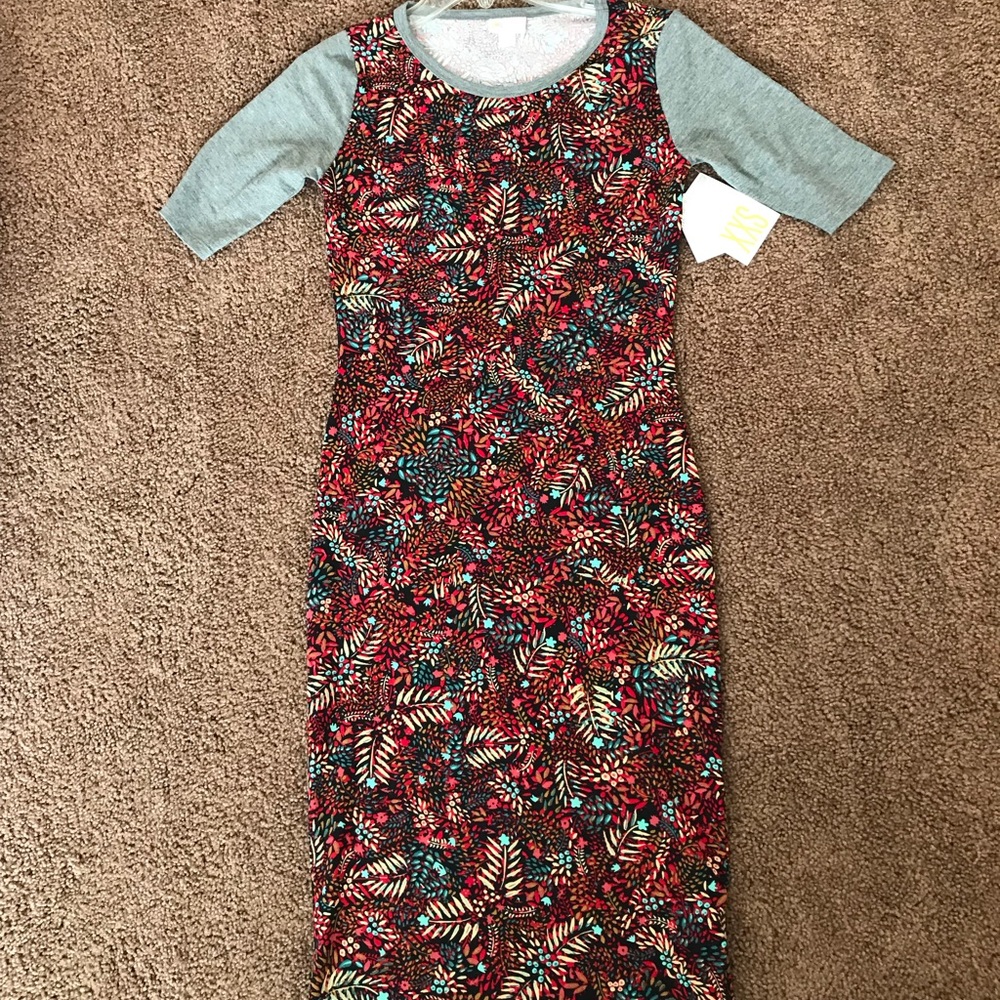 LULA ROE JULIA XXS NWT